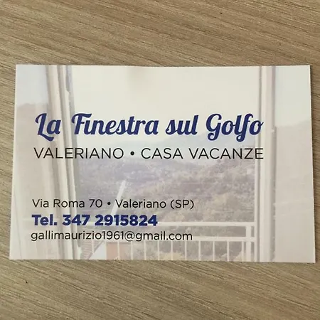 La Finestra Sul Golfo A Valeriano 公寓