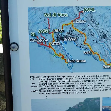 La Finestra Sul Golfo A Valeriano * Valeriano Lunense